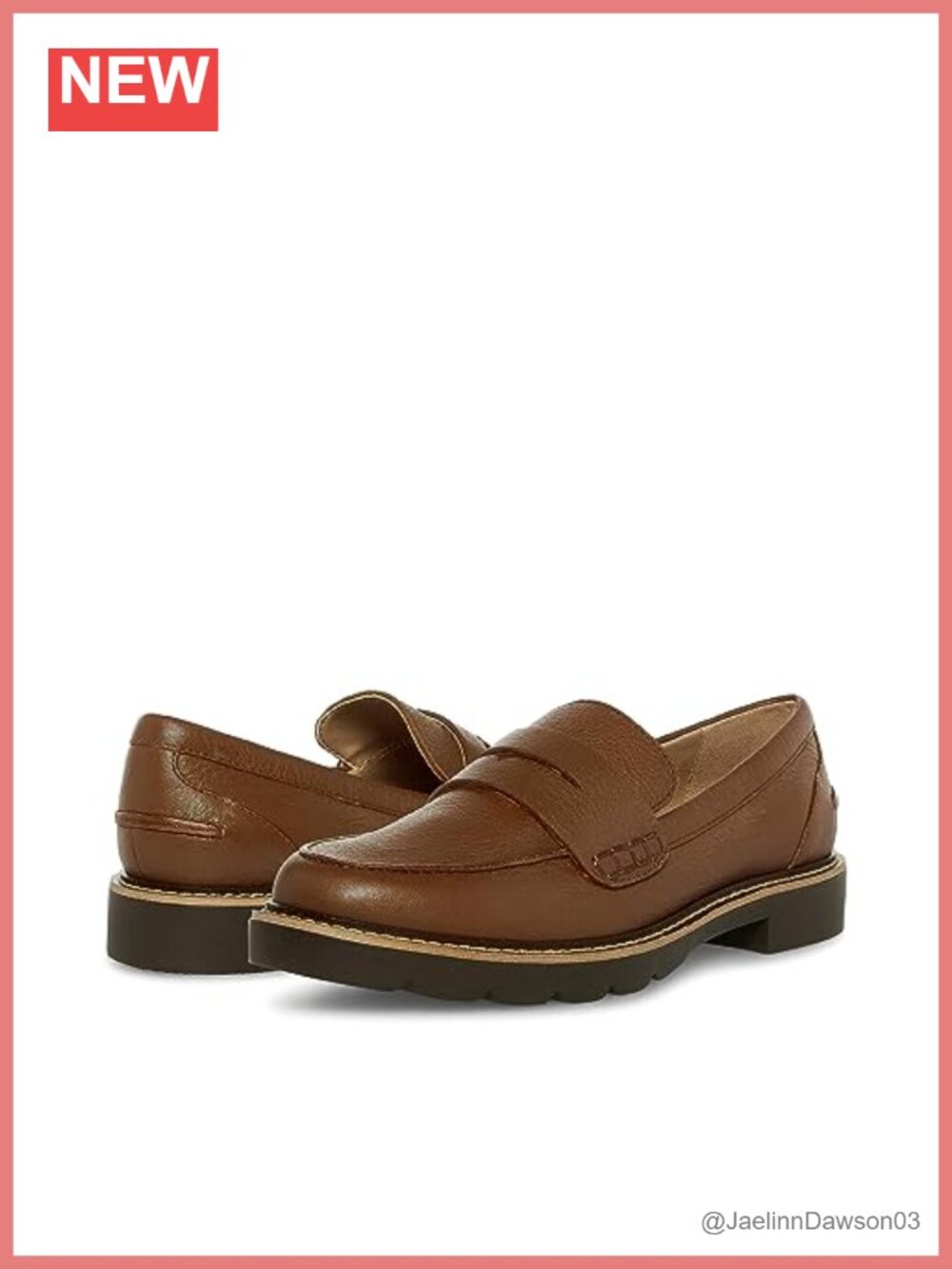 Blondo Waterproof Leather Penny Loafers for Women Cushioned Slip-Ons